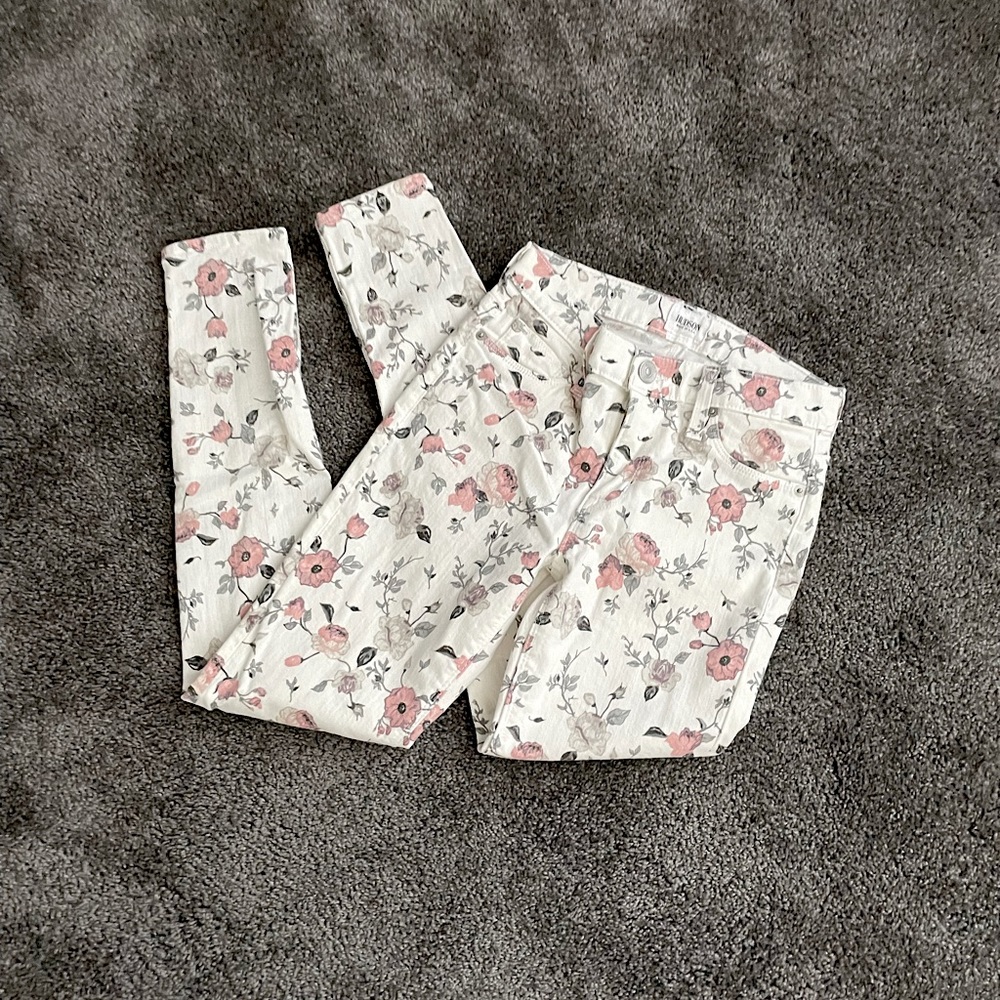 Hudson Floral Skinny Jean